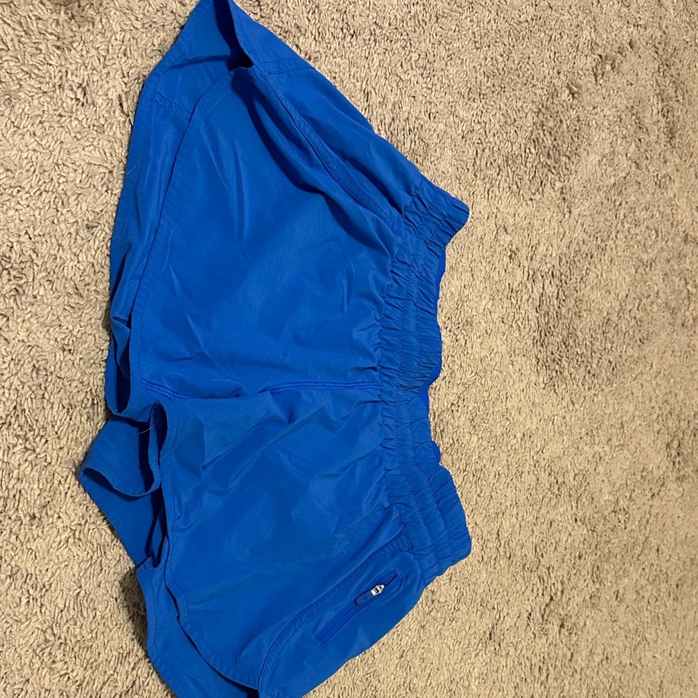 lululemon athletica Vibrant Blue Athletic Shorts